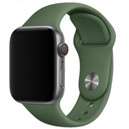 Epik Силіконовий ремінець для Apple watch 38mm / 40mm Зелений / Army green