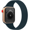 Epik Ремінець Solo Loop для Apple watch 42mm/44mm 150mm Зелений / Forest green - зображення 1