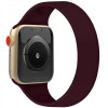 Epik Ремінець Solo Loop для Apple watch 42mm/44mm 150mm Бордовий / Maroon - зображення 1