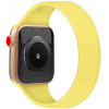 Epik Ремінець Solo Loop для Apple watch 42mm/44mm 143mm Жовтий / Ginger - зображення 1