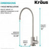 Kraus Кран для фільтрованої води PURITA™ FF-100SFS - зображення 8