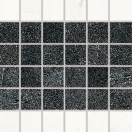 RAKO Vein Black-White Mosaic Gls. Wdm06133 30*30 Мозаїка
