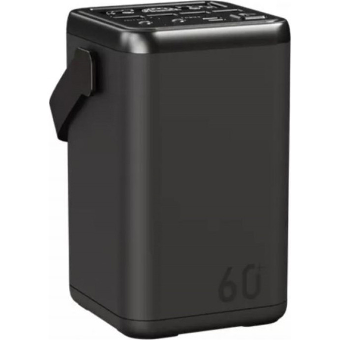 O2 PROJECT 60000mAh 65W Black - зображення 1