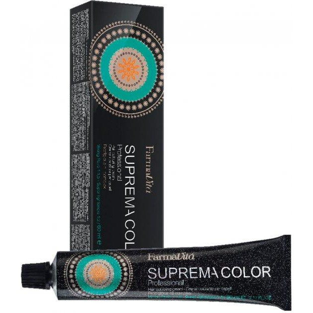 FarmaVita Стійка крем-фарба для волосся  Suprema Color 8.00 насичений світлий блондин 60 мл (8022033021618) - зображення 1