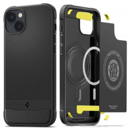   Spigen iPhone 14 Rugged Armor MagSafe Matte Black (ACS05036)