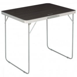 Highlander Compact Folding Table Single Silver (FUR076)