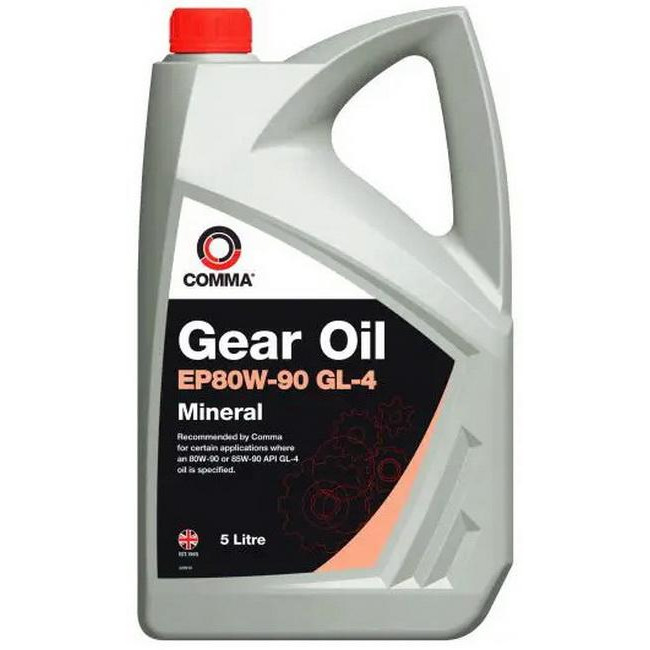 Comma Gear Oil GL4 80W-90 5л - зображення 1