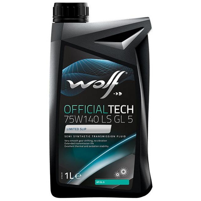 Wolf Oil OfficialTech LS GL 5 75W-140 1л - зображення 1