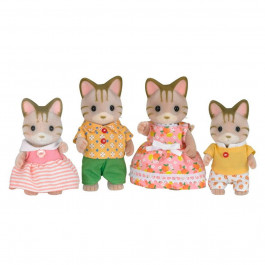 Sylvanian Families Семья Полосатых Котов (5180)