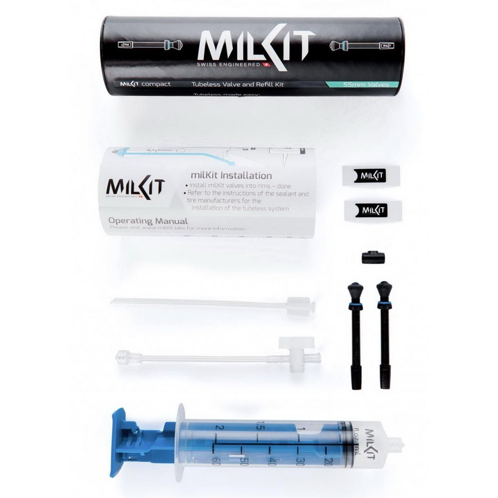 milKit Набір  Compact Tubeless Check & Refill Kit 55 mm - зображення 1