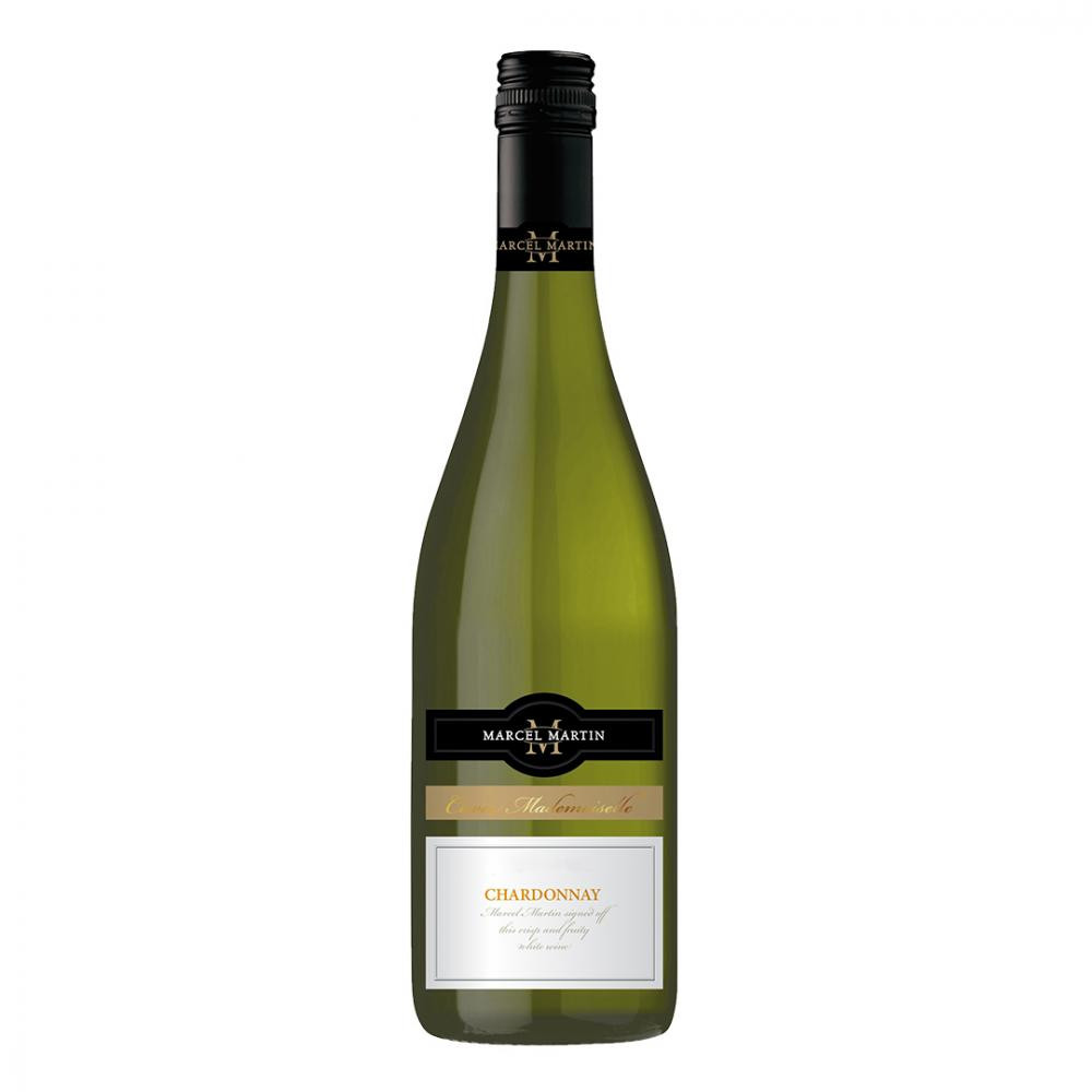 Marcel Martin Вино  Chardonnay біле сухе, 0,75 л (3176780100777) - зображення 1
