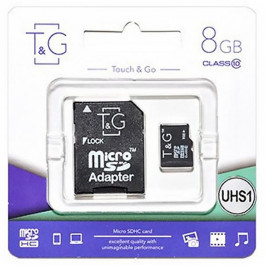 T&G 32 GB microSDHC Class 10 UHS-I + SD-adapter TG-32GBSDCL10-01