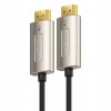 Baseus High Definition Series Optic Fiber HDMI to HDMI 4K Adapter Cable 15m Black (WKGQ050201) - зображення 3