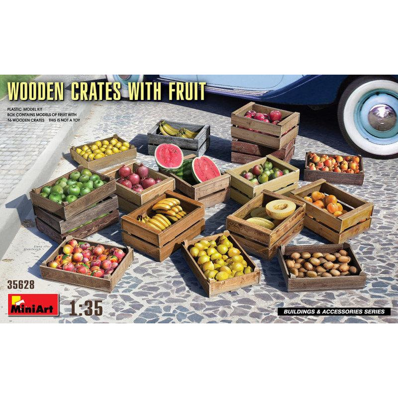 MiniArt Дерев'яні ящики з фруктами (MA35628) - зображення 1