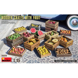 MiniArt Дерев'яні ящики з фруктами (MA35628)