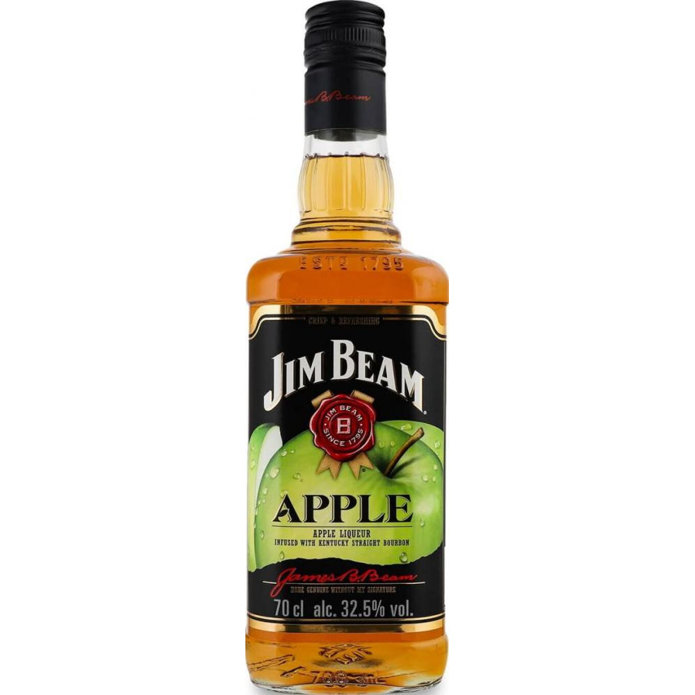 Jim Beam Лікер  Apple, 32,5%, 0,7 л (874145) (5060045590237) - зображення 1