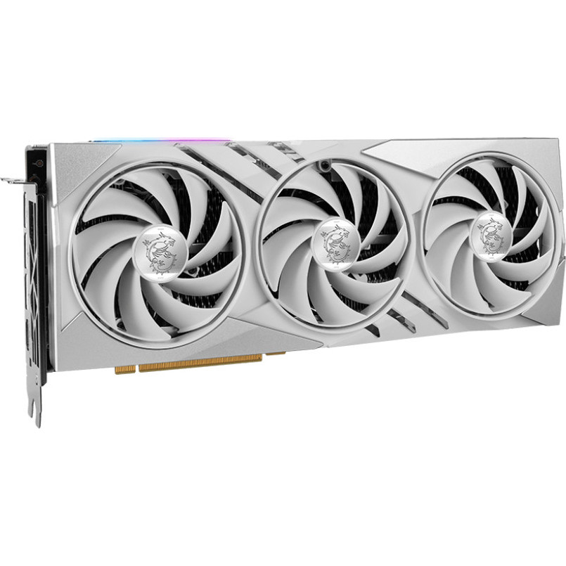 MSI GeForce RTX 4070 Ti GAMING X SLIM WHITE 12G (912-V513-442) - зображення 1