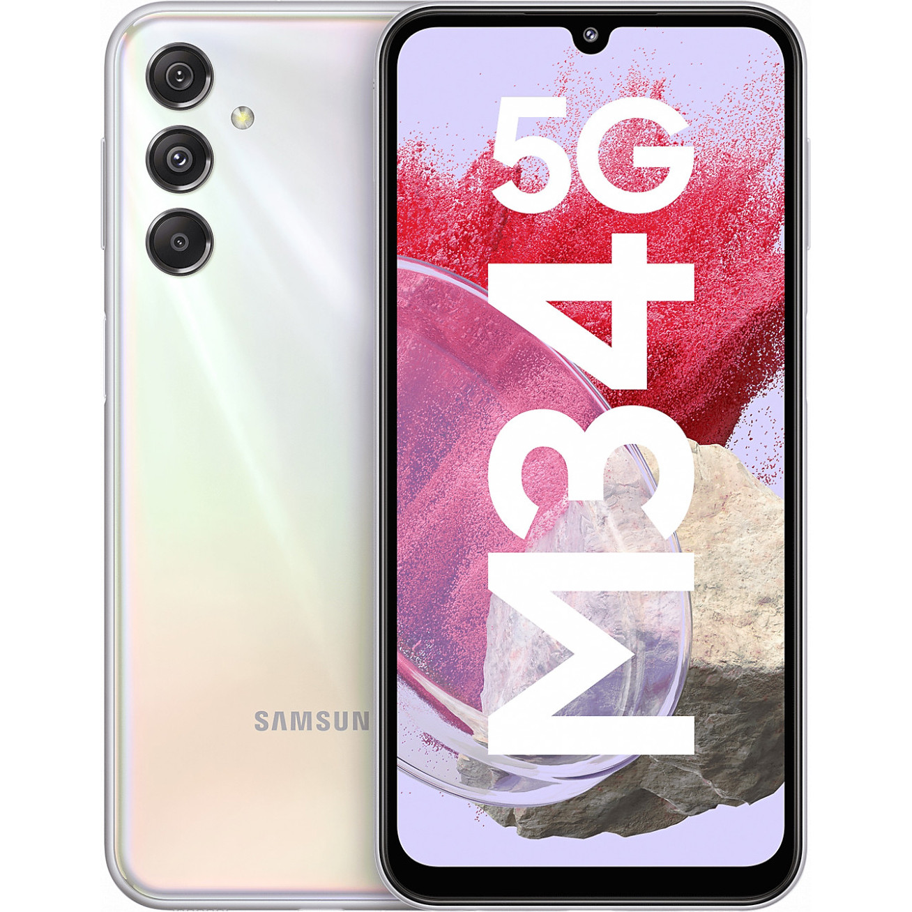 Samsung Galaxy M34 5G SM-M346B 8/128GB Prism Silver - зображення 1