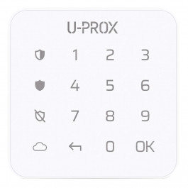 U-Prox Keypad G1 - Мініатюрна клавіатура з сенсорною поверхнею для однієї групи