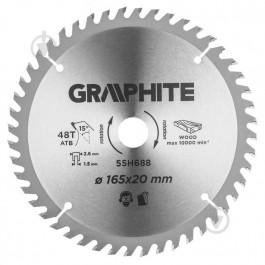 Graphite Диск пильный GRAPHITE 55H688