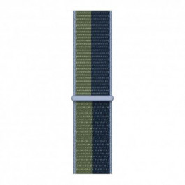 Apple Ремінець  for  Watch 41mm - Sport Loop Abyss Blue/Moss Green - Regular (ML2Q3)