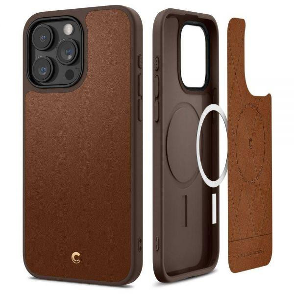 Spigen iPhone 15 Pro Max Cyrill Kajuk Mag Magsafe Saddle Brown ACS06634 - зображення 1