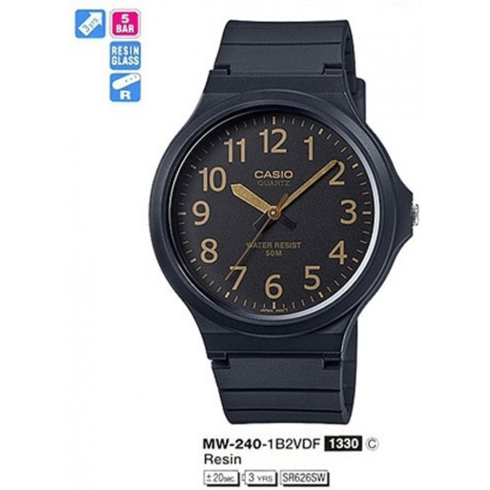 Casio Standard Analogue MW-240-1B2 - зображення 1