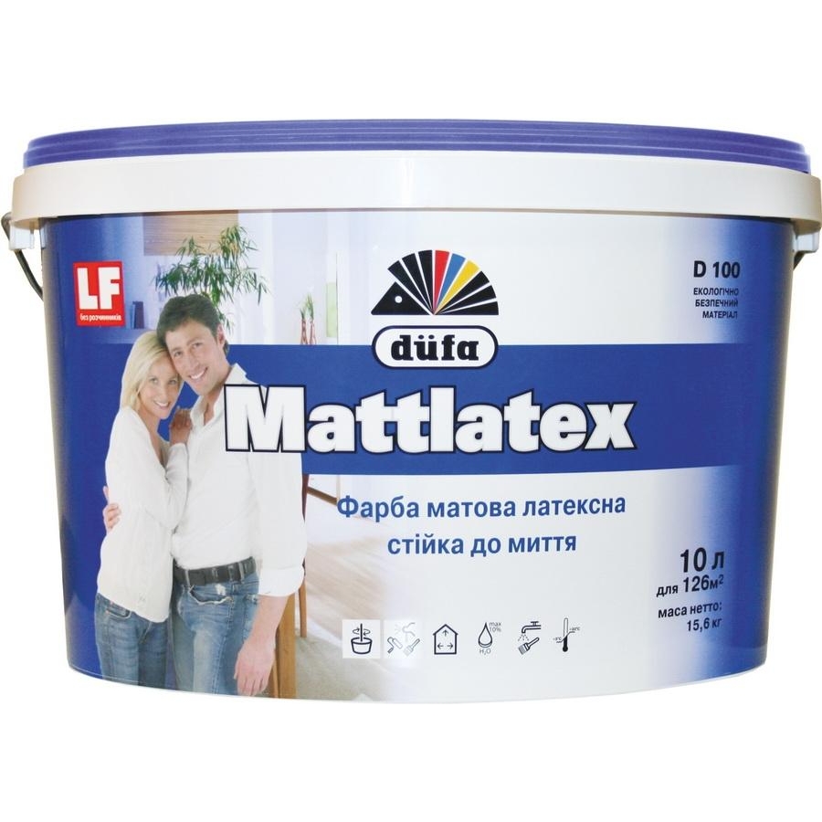 Dufa Mattlatex D100 5л - зображення 1