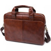 Vintage Містка чоловіча сумка для ноутбука з високоякісної шкіри коричневого кольору  (20470) - зображення 1