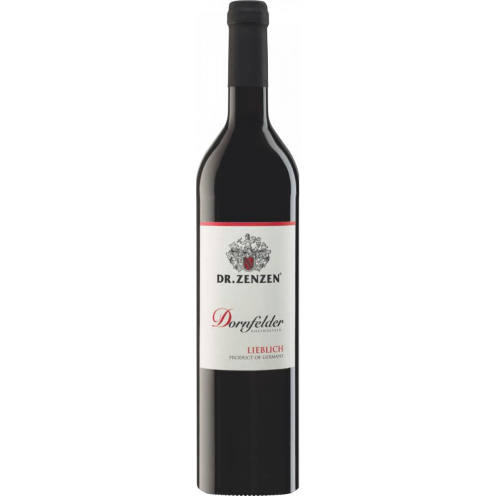 Dr. Zenzen Вино червоне  Dornfelder напівсолодке, 10.5%, 750 мл (4008005040133) - зображення 1