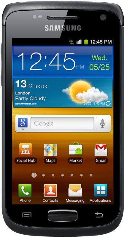 Samsung I8150 Galaxy Wonder (Black) - зображення 1