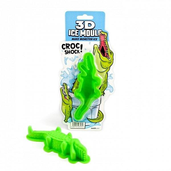 SuckUK 3D форма для льоду  Крокодил (ICECROC1) - зображення 1
