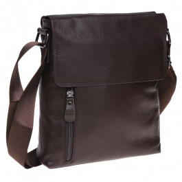 Borsa Leather Чоловіча сумка планшет  коричнева (K17859-brown)