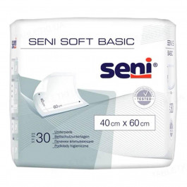 Seni Пелюшки Soft Basic 40х60 30 шт