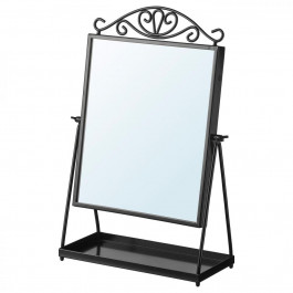 IKEA KARMSUND 00294979 Зеркало настольные, черный, 27x43 см
