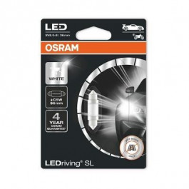 Osram C5W LEDriving SL 6000K 45Lm 12V 0.6W 6418DWP-01B