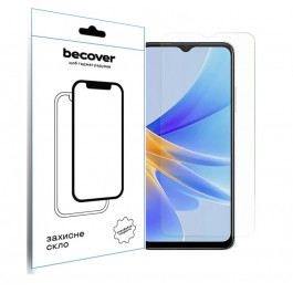 BeCover Захисне скло  для Oppo A17/A17k 4G 3D Crystal Clear Glass (709775)