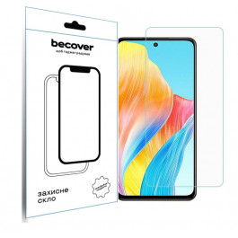 BeCover Захисне скло  для Oppo A98 5G 3D Crystal Clear Glass (709773)