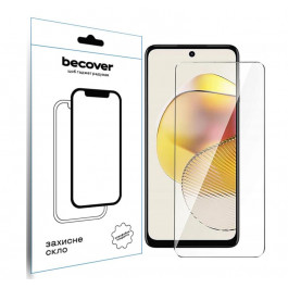 BeCover Захисне скло  для Motorola Moto G73 3D Crystal Clear Glass (709738)