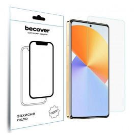 BeCover Захисне скло  для Infinix Note 30 NFC (X6833B) 3D Crystal Clear Glass (709727)