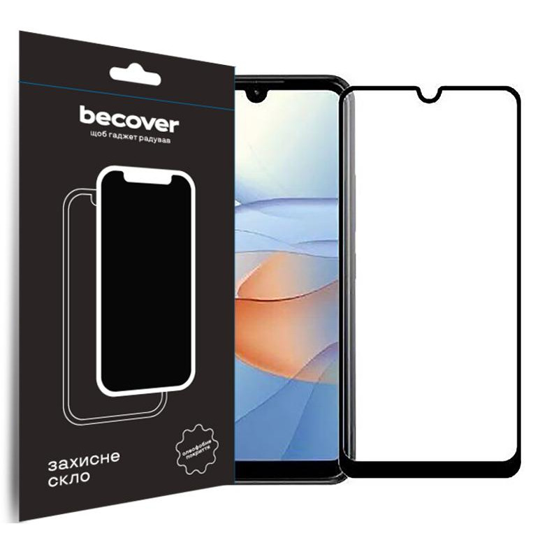 BeCover Захисне скло  для ZTE Blade L220 Black (709758) - зображення 1