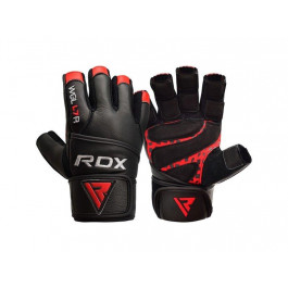 RDX L7 Crown Weightlifting Leather Gym Gloves WGL-L7R / размер M