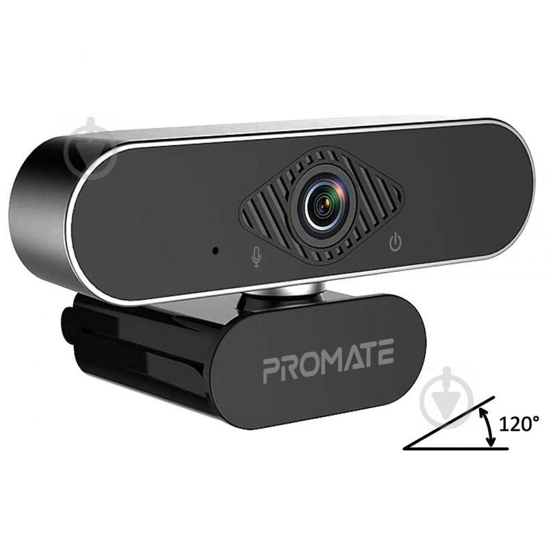 Promate ProCam-2 FullHD USB Black (procam-2.black) - зображення 1