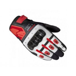 SPIDI Мотоперчатки кожаные Spidi G-Carbon Black-Red XL
