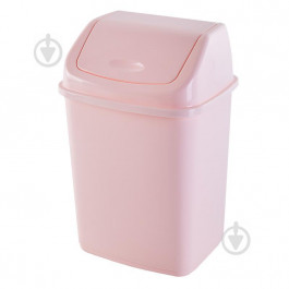 Алеана Відро для сміття  10 л рожевий 122063 (4823052321413)