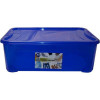 Ал-Пластик Контейнер для зберігання пластиковий  «Easy Box» 31.5 л синій 192x555x390 мм (4820143571894) - зображення 1