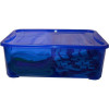 Ал-Пластик Контейнер для зберігання пластиковий  «Easy Box» 31.5 л синій 192x555x390 мм (4820143571894) - зображення 2