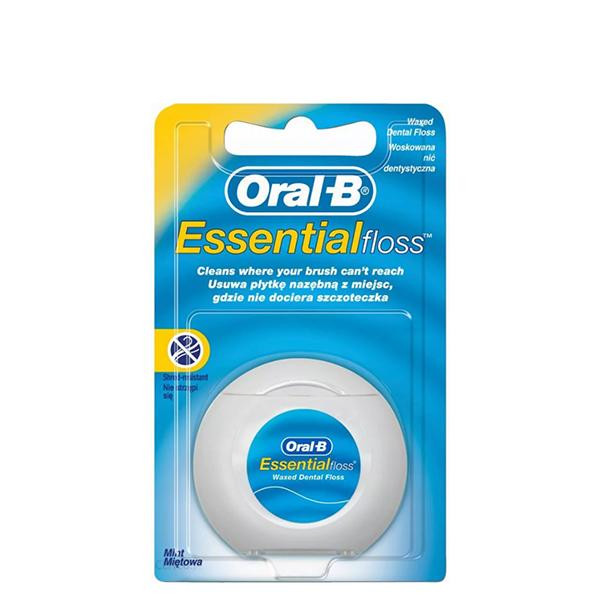 Oral-B Essential Floss зубна нитка з м'ятним присмаком 50 м - зображення 1