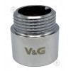 V&G VALOGIN Подовжувач ВЗ  1/2"x30 мм хромований VG-210105 - зображення 1