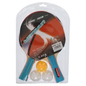 WEINIXUN Набір для настільного тенісу  MT-252 2 ракетки 3 м'ячі - зображення 1
